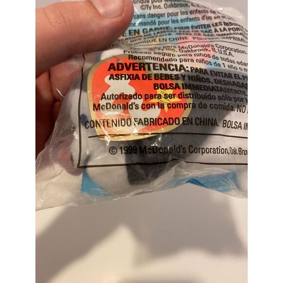 McDonald’s 1999 TY Nook The Husky Toy Animal #11 Happy Meal Toy - Picture 4 of 4